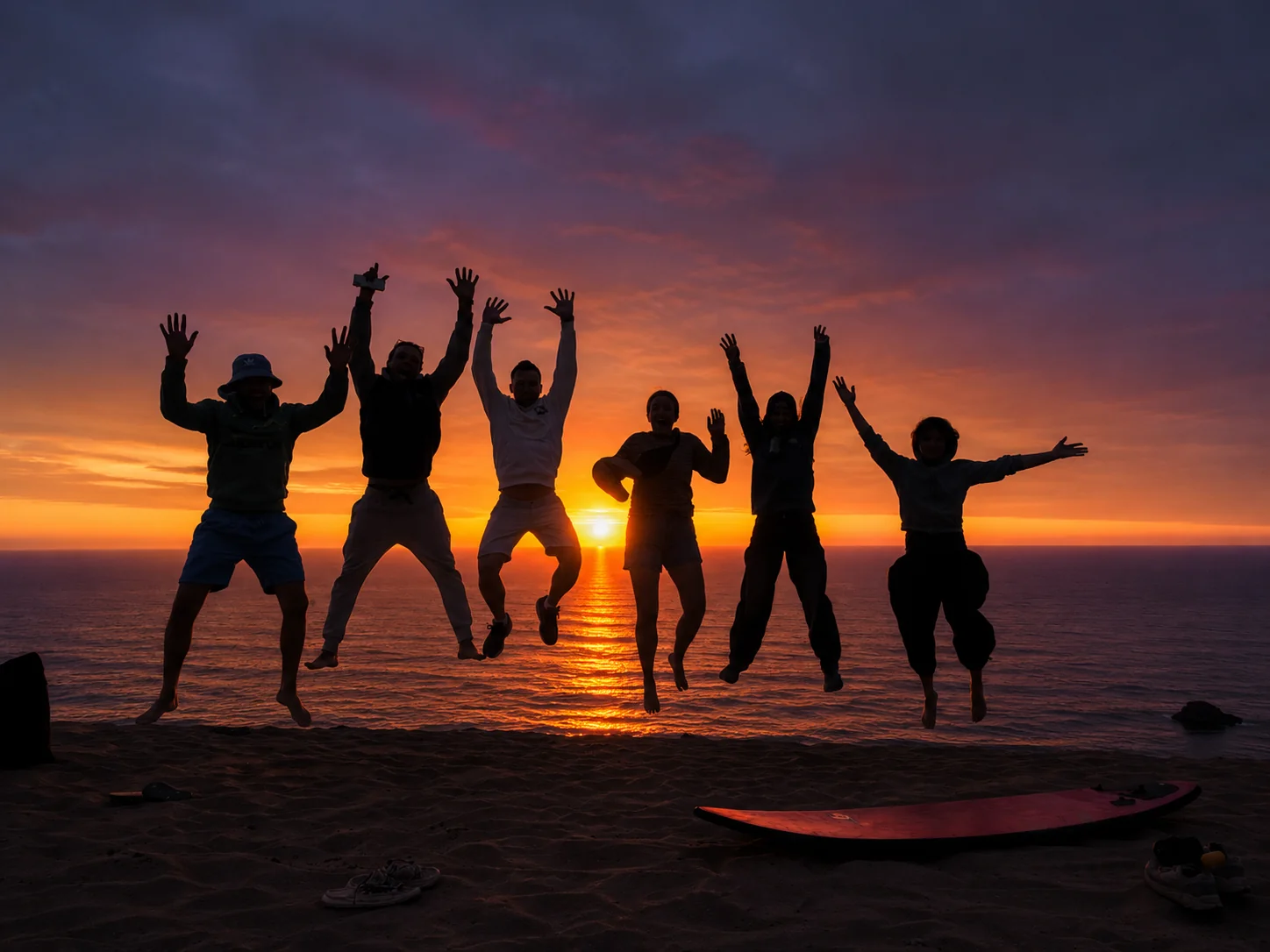 Sandboarding adventure